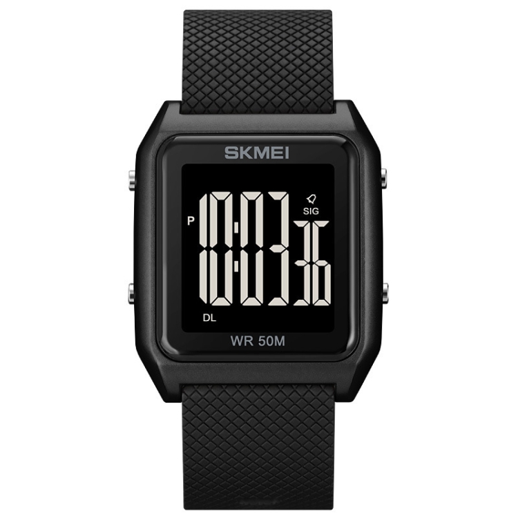 SKMEI 1866 Square Large Screen Men Steel Belt Multi-function Night Light Alarm Clock Watch(Black Black Machine)
SKMEI 1866 Square Large Screen Men Steel Belt Multi-function Night Light Alarm Clock Watch(Black Black Machine)