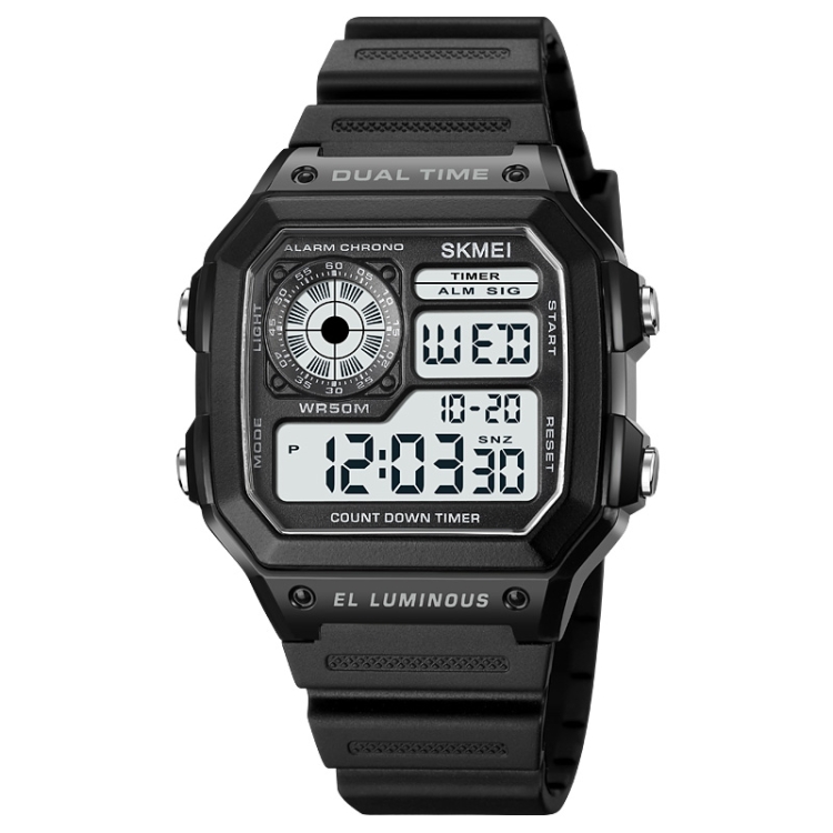 SKMEI 1998 Transparent Shell Ice Sensor Outdoor Sports Waterproof Multi-function Watch(Black)
SKMEI 1998 Transparent Shell Ice Sensor Outdoor Sports Waterproof Multi-function Watch(Black)
