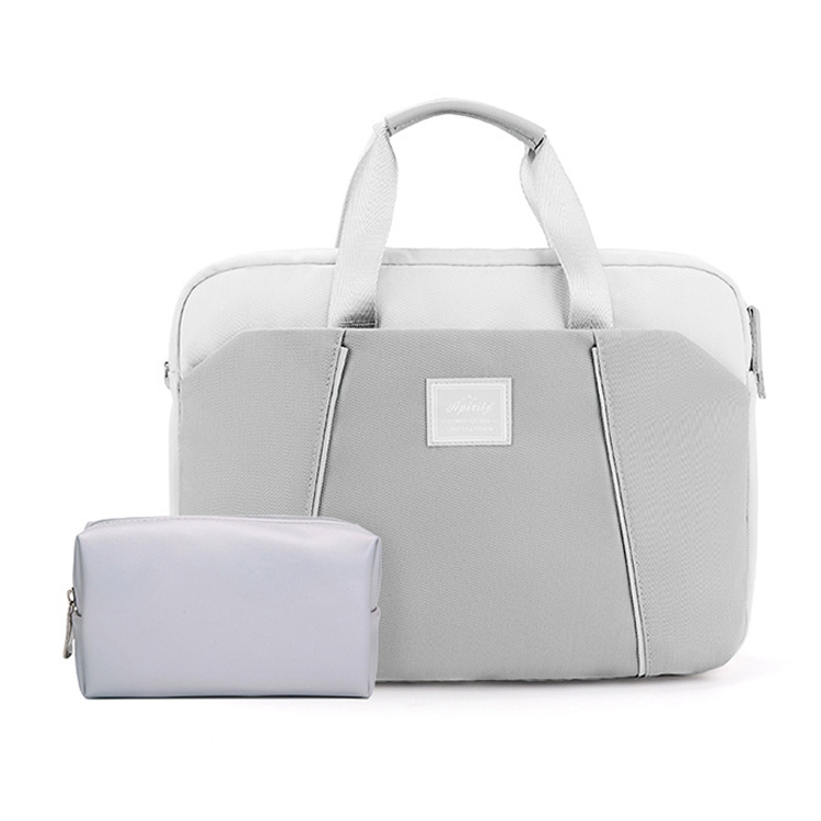 15.6 inch Computer Handheld Messenger Bag For Apple MacBook / Huawei / Xiaomi / Basne(Ladder hand gray+gray PU power package)
15.6 inch Computer Handheld Messenger Bag For Apple MacBook / Huawei / Xiaomi / Basne(Ladder hand gray+gray PU power package)