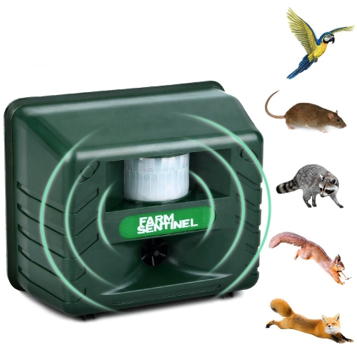 

SK131 Garden Outdoor Ultrasonic Rat Repeller Snake Repelle Farm Animal Driving Device(AU Plug)