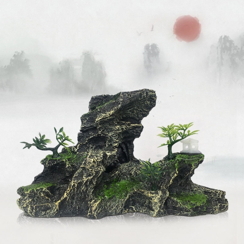 Stone Fish Tank Landscape Simulation Resin Aquarium Decorative Ornament, Style: Shenyan Mountain
Stone Fish Tank Landscape Simulation Resin Aquarium Decorative Ornament, Style: Shenyan Mountain
