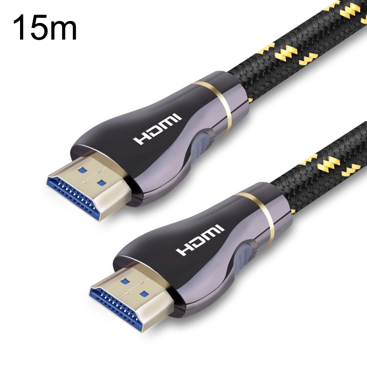 15m All Copper 2.0 HDMI HD Cable Supports 4K Zinc Alloy HDMI Data Cable(Black)
15m All Copper 2.0 HDMI HD Cable Supports 4K Zinc Alloy HDMI Data Cable(Black)