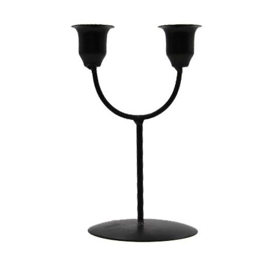 Y-shaped Black 2pcs U-shaped Iron Candle Holder Home Dinner Romantic Candle Holder Ornament
Y-shaped Black 2pcs U-shaped Iron Candle Holder Home Dinner Romantic Candle Holder Ornament