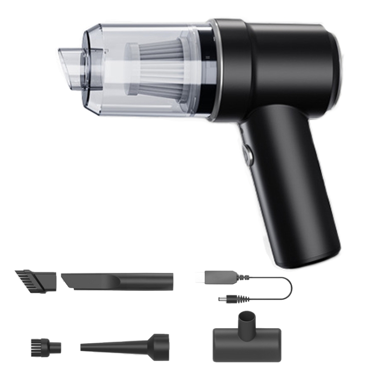 Small Wireless Charging Car Vacuum Cleaner Handheld High Power Vacuum Cleaner, Sort by color: 117CD-Black
Small Wireless Charging Car Vacuum Cleaner Handheld High Power Vacuum Cleaner, Sort by color: 117CD-Black