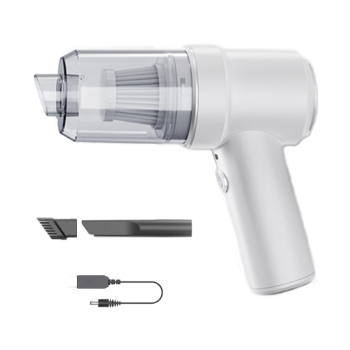 Small Wireless Charging Car Vacuum Cleaner Handheld High Power Vacuum Cleaner, Sort by color: 117C-White
Small Wireless Charging Car Vacuum Cleaner Handheld High Power Vacuum Cleaner, Sort by color: 117C-White