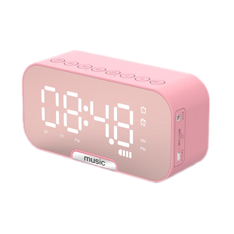 Q5 Outdoor Portable Card Bluetooth Speaker Small Clock Radio, Color: Pink 1400mAh 
Q5 Outdoor Portable Card Bluetooth Speaker Small Clock Radio, Color: Pink 1400mAh