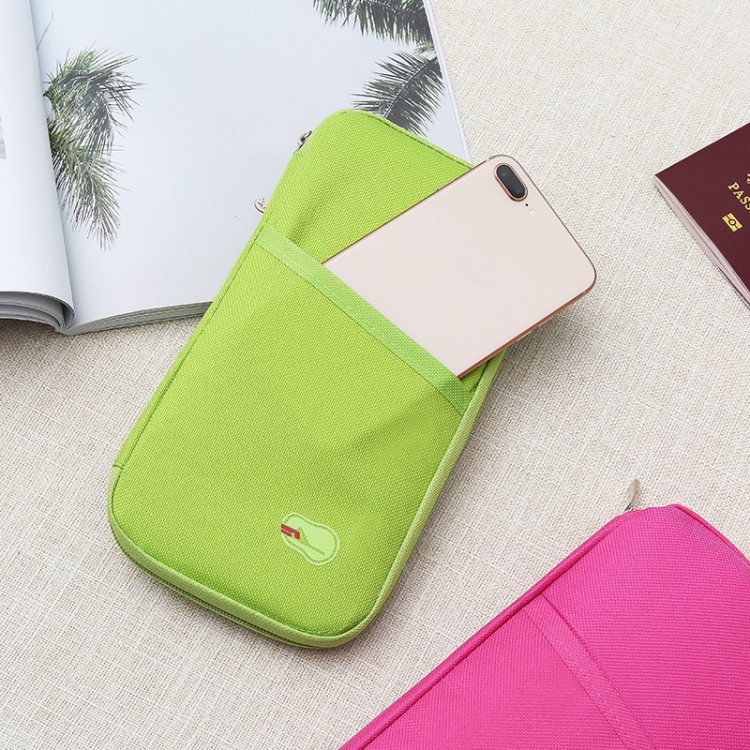 Travel Storage Passport Document Bag Multifunctional Ticket Holder Card Holder(Green) 
Travel Storage Passport Document Bag Multifunctional Ticket Holder Card Holder(Green)