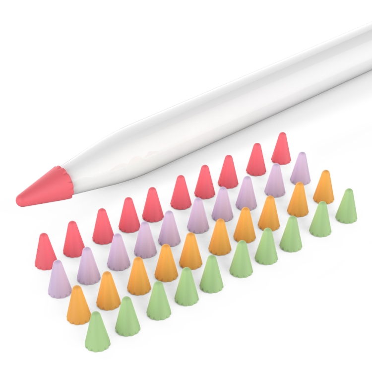 For Apple Pencil 1 / 2 AhaStyle PT107 40pcs Silicone Tip Protective Case(Women Style)
For Apple Pencil 1 / 2 AhaStyle PT107 40pcs Silicone Tip Protective Case(Women Style)