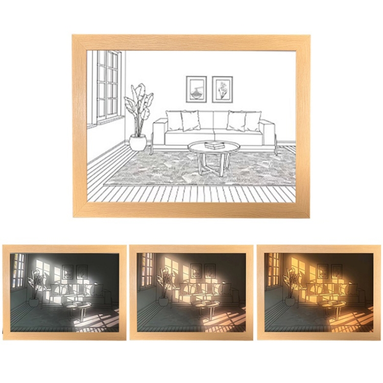Three-Color Lighting Bedroom Bedside LED Luminous Decorative Painting, Size: Large(Window)
Three-Color Lighting Bedroom Bedside LED Luminous Decorative Painting, Size: Large(Window)