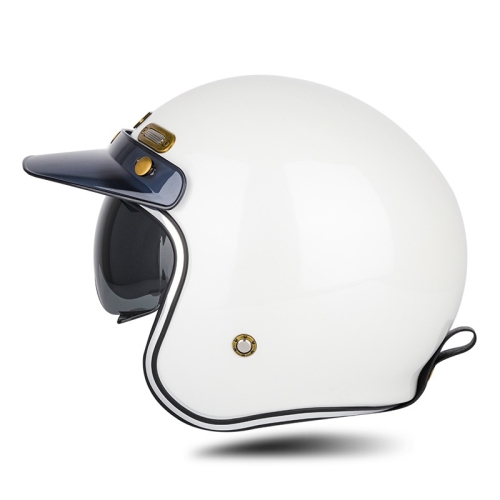 SOMAN Motorcycle Four Seasons Carbon Fiber Half Helmet, Color: FRP Pearl White(XXL)
SOMAN Motorcycle Four Seasons Carbon Fiber Half Helmet, Color: FRP Pearl White(XXL)