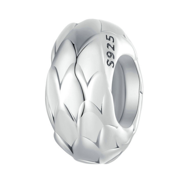 Feather Textured Spacer Beads S925 Sterling Silver Bracelet Necklace DIY Beads
Feather Textured Spacer Beads S925 Sterling Silver Bracelet Necklace DIY Beads