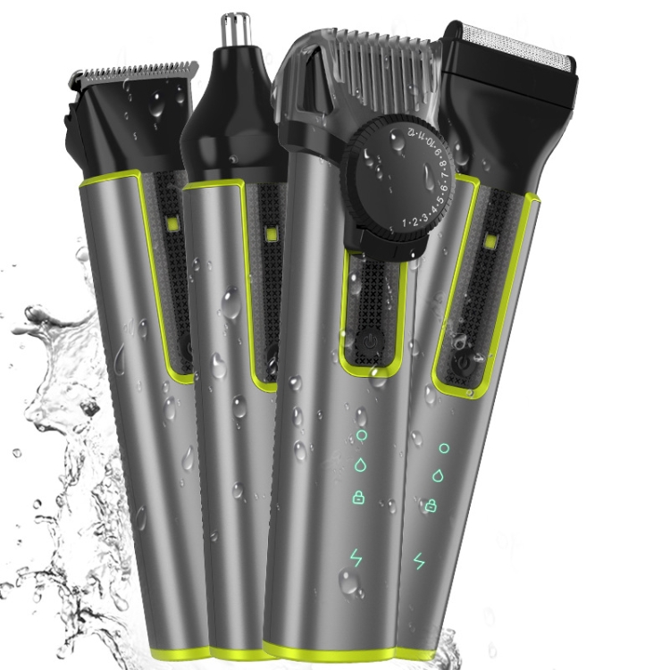 IPX5 Waterproof Men Multi-Functional Barber 4 In 1 Shaver Nose Hair Set USB Charging Push
IPX5 Waterproof Men Multi-Functional Barber 4 In 1 Shaver Nose Hair Set USB Charging Push