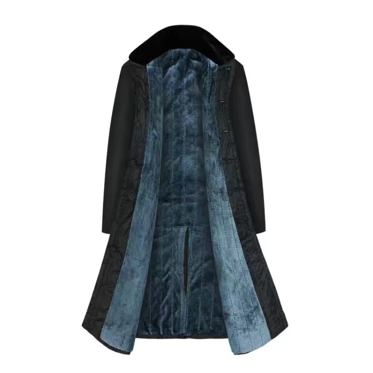 Long Civil Disaster Relief Cotton Coat Windproof Lengthened Cold-proof Fleece Thickened Cotton Coat, Color: Black
Long Civil Disaster Relief Cotton Coat Windproof Lengthened Cold-proof Fleece Thickened Cotton Coat, Color: Black
