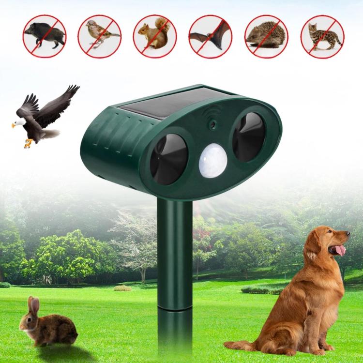 Outdoor Solar-Powered Ultrasonic Animal Repellent(708 Standard)
Outdoor Solar-Powered Ultrasonic Animal Repellent(708 Standard)