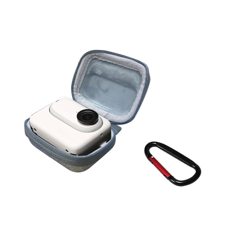 For Insta360 GO 3 Mini Body Bag Portable Storage Bag With Carabiner(Gray)
For Insta360 GO 3 Mini Body Bag Portable Storage Bag With Carabiner(Gray)