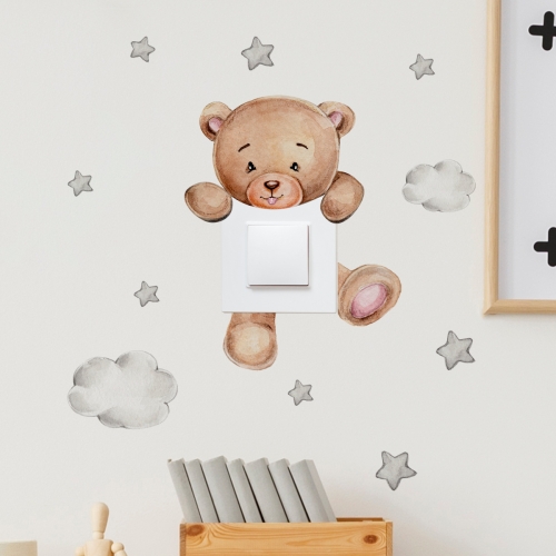 Cartoon Animal Switch Sticker Bedroom Living Room Decorative Wall Sticker(MS8348)
Cartoon Animal Switch Sticker Bedroom Living Room Decorative Wall Sticker(MS8348)