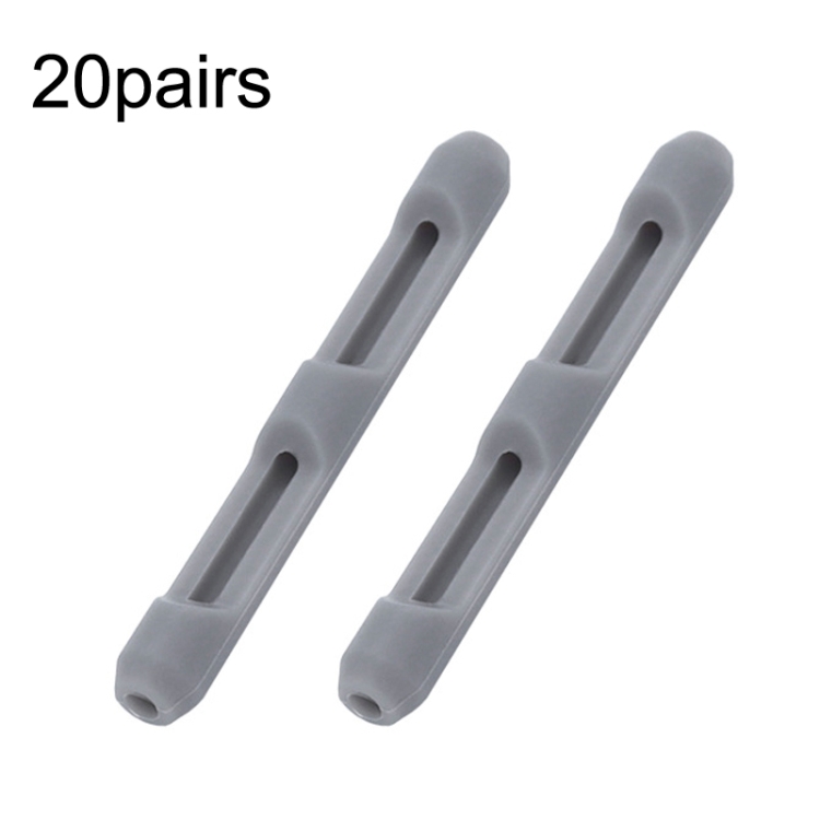 20pairs Silicone Non-Slip Glasses Foot Cover Frame Mirror Leg Decompression Anti-Drop Anti-Allergic Rubber Sleeve(Grey)
20pairs Silicone Non-Slip Glasses Foot Cover Frame Mirror Leg Decompression Anti-Drop Anti-Allergic Rubber Sleeve(Grey)