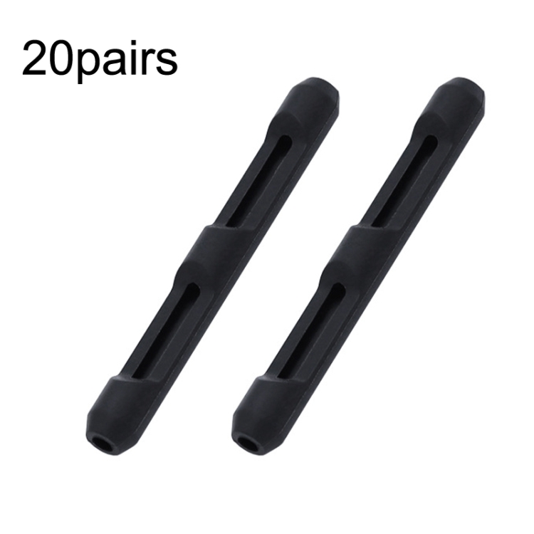 20pairs Silicone Non-Slip Glasses Foot Cover Frame Mirror Leg Decompression Anti-Drop Anti-Allergic Rubber Sleeve(Black)
20pairs Silicone Non-Slip Glasses Foot Cover Frame Mirror Leg Decompression Anti-Drop Anti-Allergic Rubber Sleeve(Black)