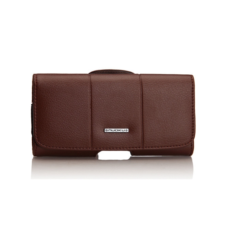 Nuoku Magnetic Flaps Leather Belt Case For Smart Phones, Size: 147x72x10mm 5 Inch(Brown)
Nuoku Magnetic Flaps Leather Belt Case For Smart Phones, Size: 147x72x10mm 5 Inch(Brown)