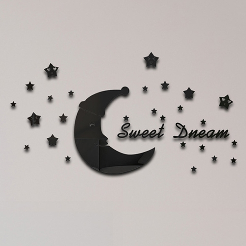 32pcs /Set Acrylic SweetDream Mirror Stereo Wall Stickers Home Decoration Soft Mirror(Black)
32pcs /Set Acrylic SweetDream Mirror Stereo Wall Stickers Home Decoration Soft Mirror(Black)