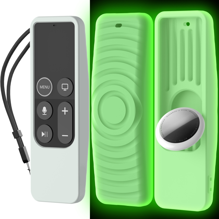 For Apple TV HD / 4K+AirTag AhaStyle PT175 Remote Control Tracker 2 In 1 Silicone Protective Cover(Luminous Green)
For Apple TV HD / 4K+AirTag AhaStyle PT175 Remote Control Tracker 2 In 1 Silicone Protective Cover(Luminous Green)
