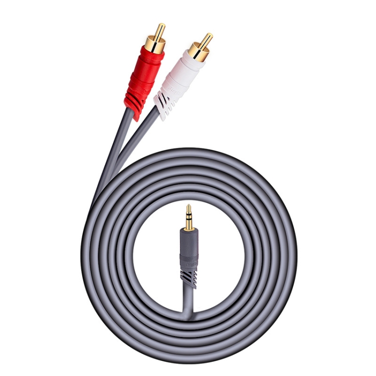 JINGHUA 3.5mm To 2RCA Audio Cable Game Console Outdoor Audio Connection Cable, Size: 30m(Grey)
JINGHUA 3.5mm To 2RCA Audio Cable Game Console Outdoor Audio Connection Cable, Size: 30m(Grey)