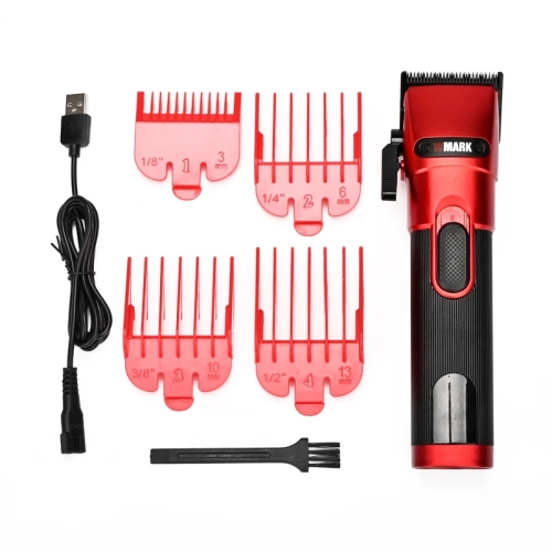 

WMARK NG-121 Ceramic Blade Hair Clipper Cordless Electric Hair Trimmer With LED Display(Red)