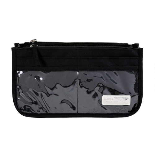 

Multifunctional Handheld Cosmetic Bag Travel Toiletries Storage Bag(Black)