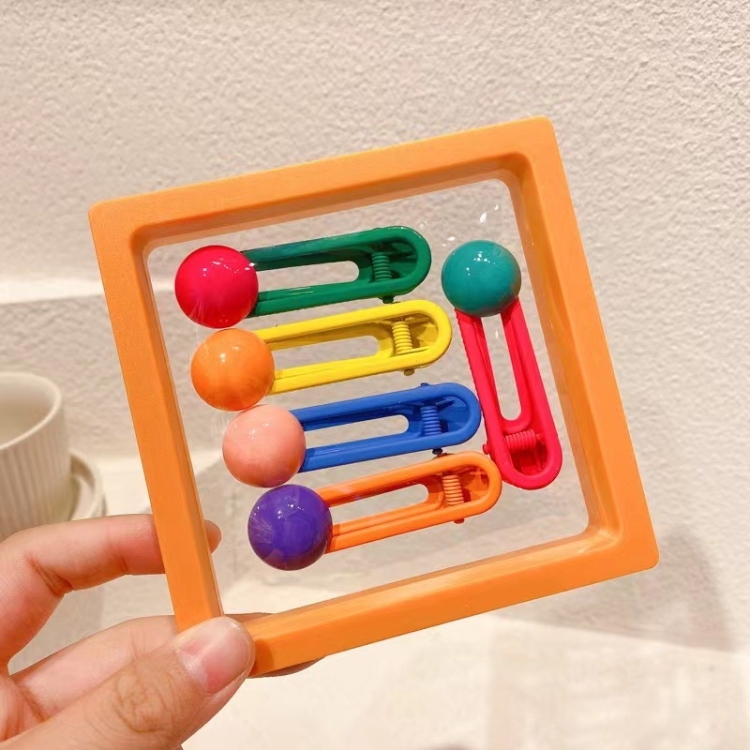 5pcs /Box Cute Children Hair Clips Cartoon Colorful Barrettes Set, Style: Model 1
5pcs /Box Cute Children Hair Clips Cartoon Colorful Barrettes Set, Style: Model 1