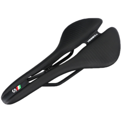 

TOSEEK Mountain Bike Saddle Road Bicycle Seat Accessories, Color: Black