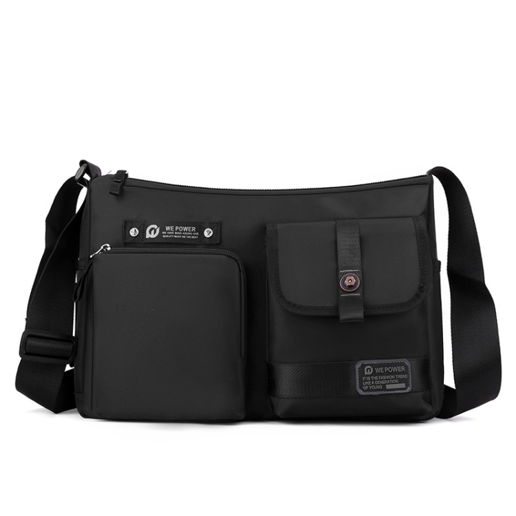 WEPOWER Casual Men Crossbody Bag Outdoor Large Capacity Crossbody Shoulder Bag(Black)
WEPOWER Casual Men Crossbody Bag Outdoor Large Capacity Crossbody Shoulder Bag(Black)