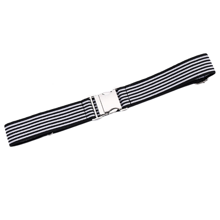 Women And Men Striped Waist Belt Alloy Buckle Adjustable Stretch Woven Elastic Belt(Black White)
Women And Men Striped Waist Belt Alloy Buckle Adjustable Stretch Woven Elastic Belt(Black White)