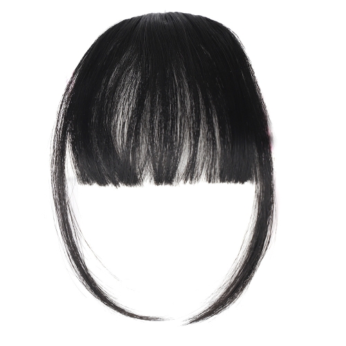 Chemical Fiber Wigs Thin Air Bangs Clip-on Wigs, Color: Natural Black with Sideburns
Chemical Fiber Wigs Thin Air Bangs Clip-on Wigs, Color: Natural Black with Sideburns