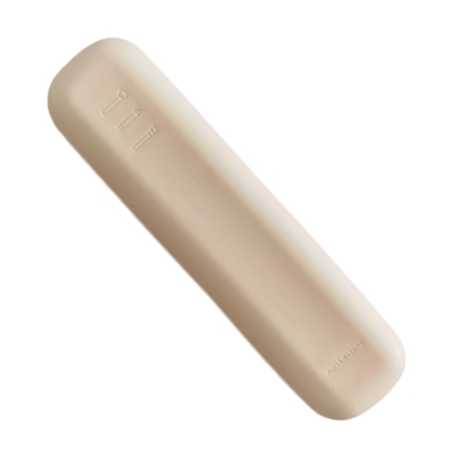 Silicone Makeup Brush Bag Portable Cosmetic Tool Bag Travel Makeup Storage Case, Color: Regular Beige
Silicone Makeup Brush Bag Portable Cosmetic Tool Bag Travel Makeup Storage Case, Color: Regular Beige
