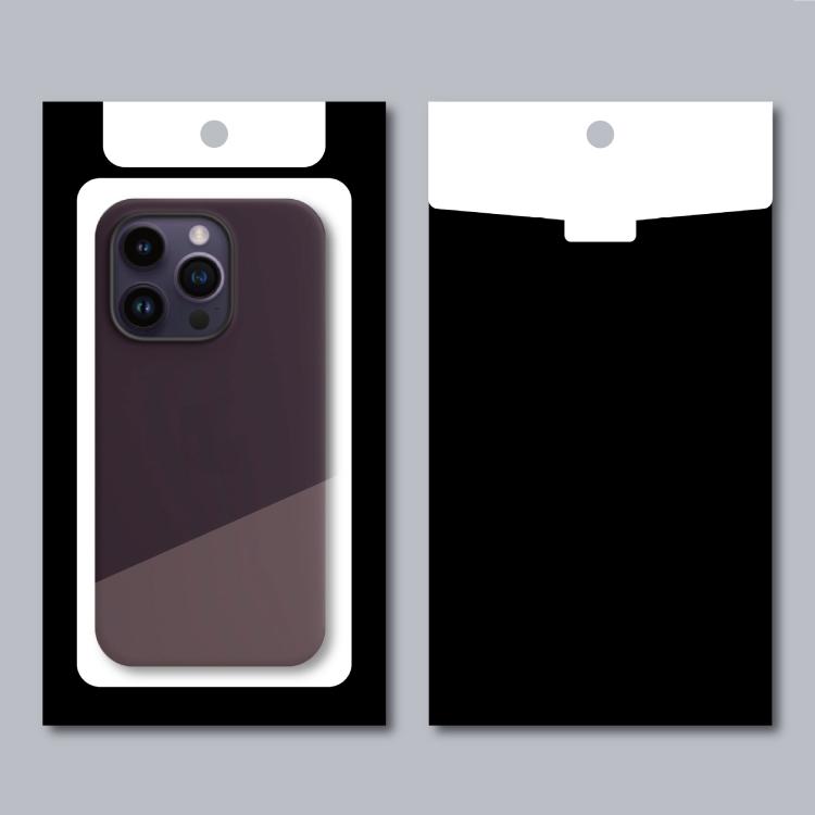 50pcs /Pack Phone Case Packaging Box Clear Window Cardboard Package Sealing Pouch(Black)
50pcs /Pack Phone Case Packaging Box Clear Window Cardboard Package Sealing Pouch(Black)
