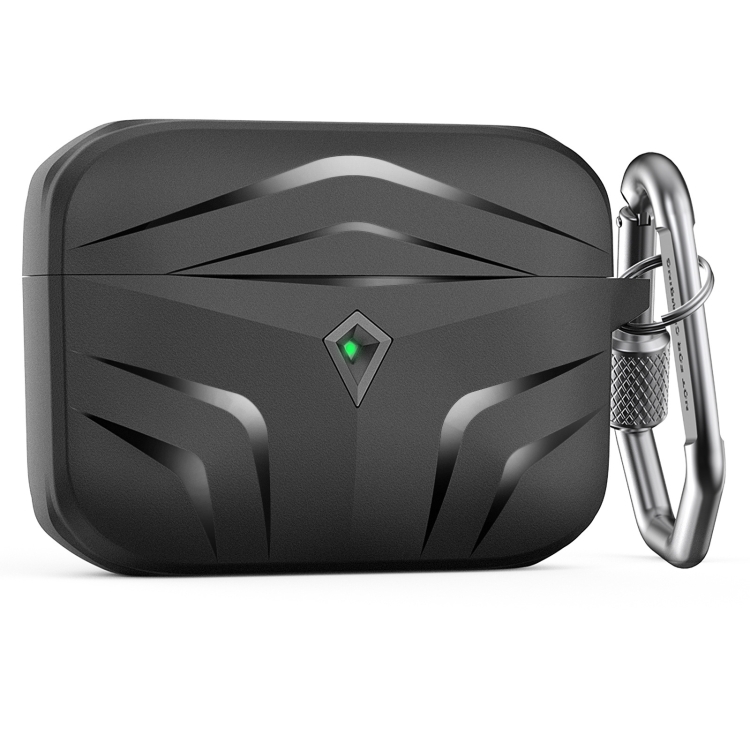 For Airpods Pro AhaStyle PT140 Diamond Edge TPU Split Drop Protection Case, Color: Black
For Airpods Pro AhaStyle PT140 Diamond Edge TPU Split Drop Protection Case, Color: Black