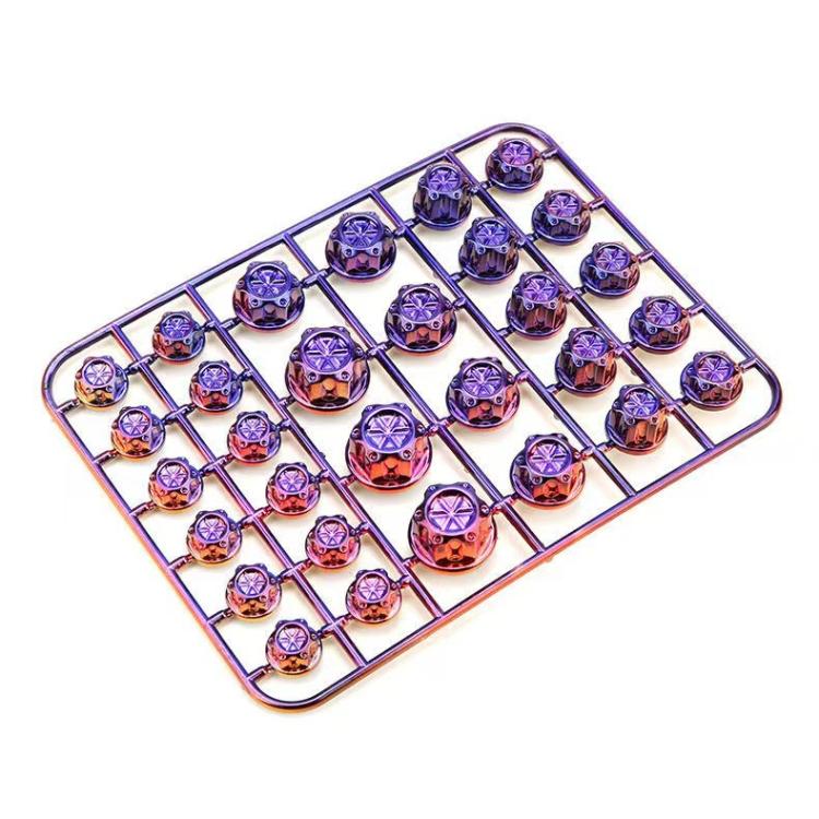E-Bike Motorcycle Hexagonal Screw Cap Modification Accessories Electroplated Burned Titanium Screw Decoration(Purple)
E-Bike Motorcycle Hexagonal Screw Cap Modification Accessories Electroplated Burned Titanium Screw Decoration(Purple)