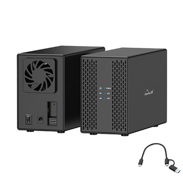Blueendless DB3502F USB3.0/Type-C Non-array 2.5/3.5-inch Dual-Bay Mobile Hard Disk Box(US Plug)
Blueendless DB3502F USB3.0/Type-C Non-array 2.5/3.5-inch Dual-Bay Mobile Hard Disk Box(US Plug)