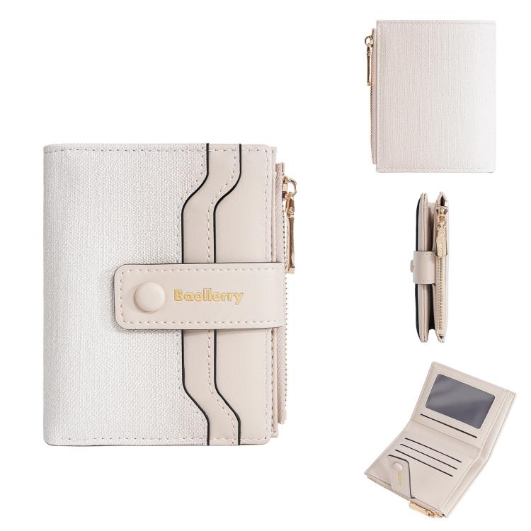 Baellerry NR118 Women Short Wallet Gradient Color Multi Card Zipper Coin Purse(Beige)
Baellerry NR118 Women Short Wallet Gradient Color Multi Card Zipper Coin Purse(Beige)