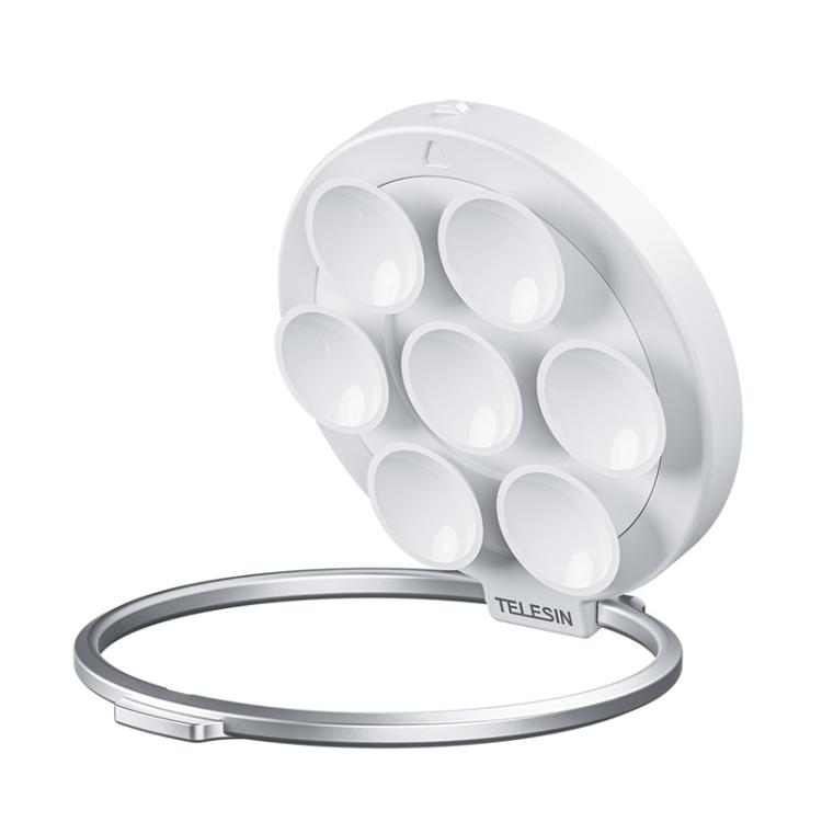 TELESIN MagSafe Suction Cup Mobile Phone Holder Mirror Glass Selfie Mount Portable Silicone Ring Holder(White)
TELESIN MagSafe Suction Cup Mobile Phone Holder Mirror Glass Selfie Mount Portable Silicone Ring Holder(White)