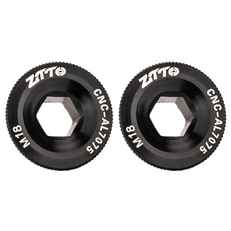 2pcs ZTTO Bicycle Aluminum Alloy Crank Cover Mountain Bike Crank Screws, Style: M18 Black
2pcs ZTTO Bicycle Aluminum Alloy Crank Cover Mountain Bike Crank Screws, Style: M18 Black