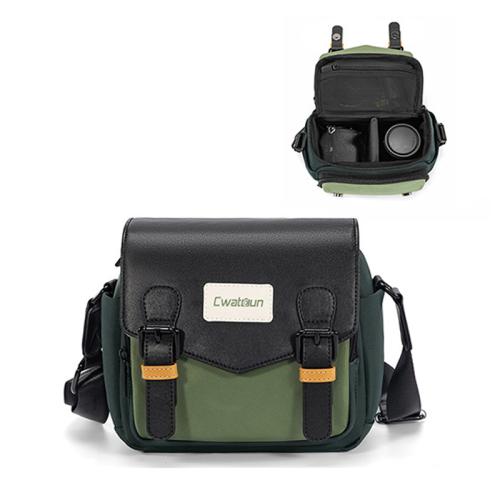 Cwatcun D99 Small Shoulder Camera Bag Multi-functional Casual Color Clash Lightweight Storage Bag
Cwatcun D99 Small Shoulder Camera Bag Multi-functional Casual Color Clash Lightweight Storage Bag