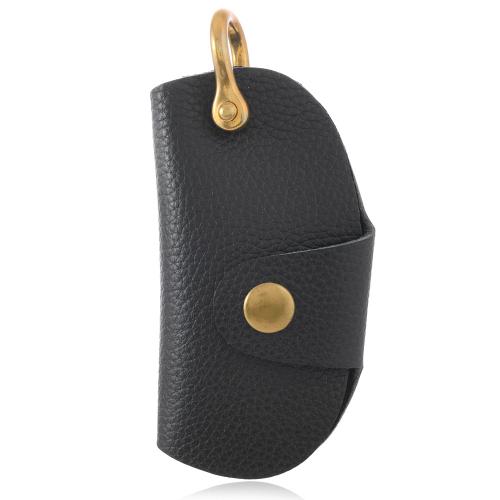 Vintage Pebbled Leather Key Holder - Genuine Leather Keychain Organizer with Belt Clip Car Key Accessories(Black)
Vintage Pebbled Leather Key Holder - Genuine Leather Keychain Organizer with Belt Clip Car Key Accessories(Black)