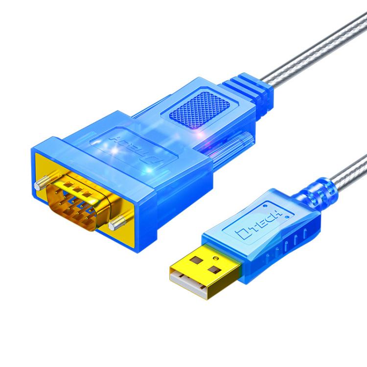 DTECH DT-5011 USB 2.0 to RS232 Serial Adapter Cable, FT232 & ZT213 Dual-Chip with LED Indicator, Length: 0.5m
DTECH DT-5011 USB 2.0 to RS232 Serial Adapter Cable, FT232 & ZT213 Dual-Chip with LED Indicator, Length: 0.5m