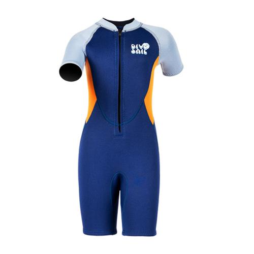 DIVE & SAIL 2.5MM Short Sleeve One-Piece Warm Kids Wetsuit Snorkeling Cold Resistant Swimsuit, Size: S(Navy Blue)
DIVE & SAIL 2.5MM Short Sleeve One-Piece Warm Kids Wetsuit Snorkeling Cold Resistant Swimsuit, Size: S(Navy Blue)