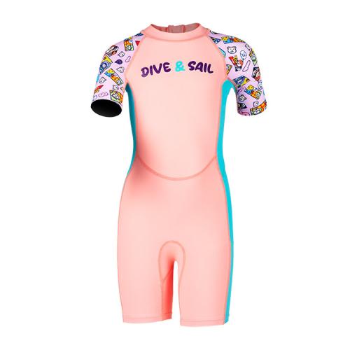 DIVE & SAIL Children Short Sleeves Sunscreen Quick-Drying Swimsuit Outdoor Beach Snorkeling Bodysuit, Size: S(Pink)
DIVE & SAIL Children Short Sleeves Sunscreen Quick-Drying Swimsuit Outdoor Beach Snorkeling Bodysuit, Size: S(Pink)