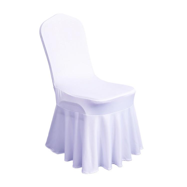 Stretch Chair Cover Hotel Wedding Decoration Solid Color Spandex Sundress Chair Cover(White)
Stretch Chair Cover Hotel Wedding Decoration Solid Color Spandex Sundress Chair Cover(White)