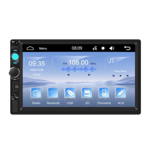 7 Inch Wired Carplay Dual Butt MP5 Player Bluetooth Big Screen Car Center Control, Spec: Standard
7 Inch Wired Carplay Dual Butt MP5 Player Bluetooth Big Screen Car Center Control, Spec: Standard