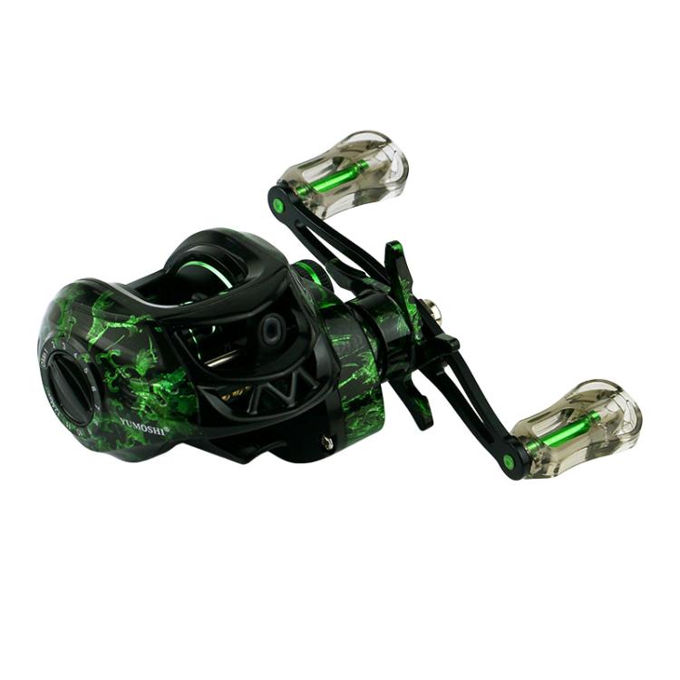 YUMOSH EQC201 Left Hand Baitcasting Fishing Reel 6.3:1 Gear Ratio With Magnetic Brake System, 12-Setting Adjustable
YUMOSH EQC201 Left Hand Baitcasting Fishing Reel 6.3:1 Gear Ratio With Magnetic Brake System, 12-Setting Adjustable