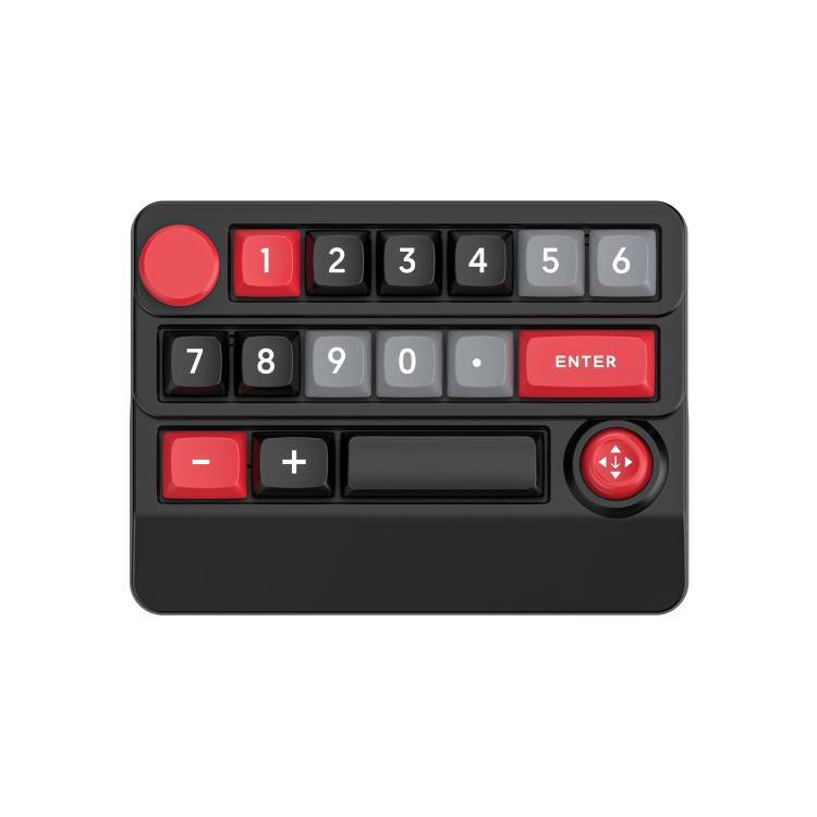 15-Key Wireless Tri-Mode Mechanical Gaming Keyboard Hot-Swappable, RGB Backlit, Macro Programmable(Black Red)
15-Key Wireless Tri-Mode Mechanical Gaming Keyboard Hot-Swappable, RGB Backlit, Macro Programmable(Black Red)
